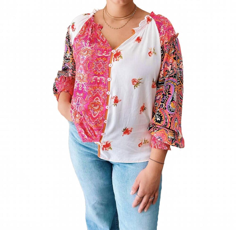 NEW LOVESOFT marisol blouse in floral